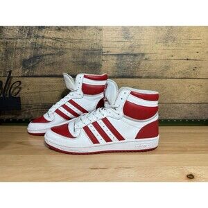 🔥RARE- Adidas OG Old Skool Top Ten RB Shoes High Top Trainers Red White 11 Y2K